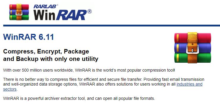 What is WinRAR